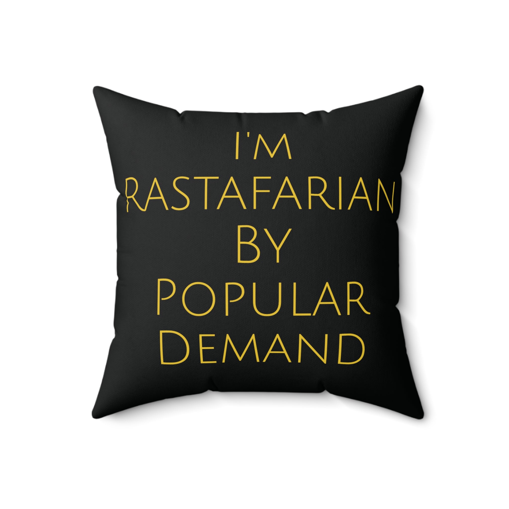 I'm Rastafarian Pride Square Pillow - Irie Blues Boutique