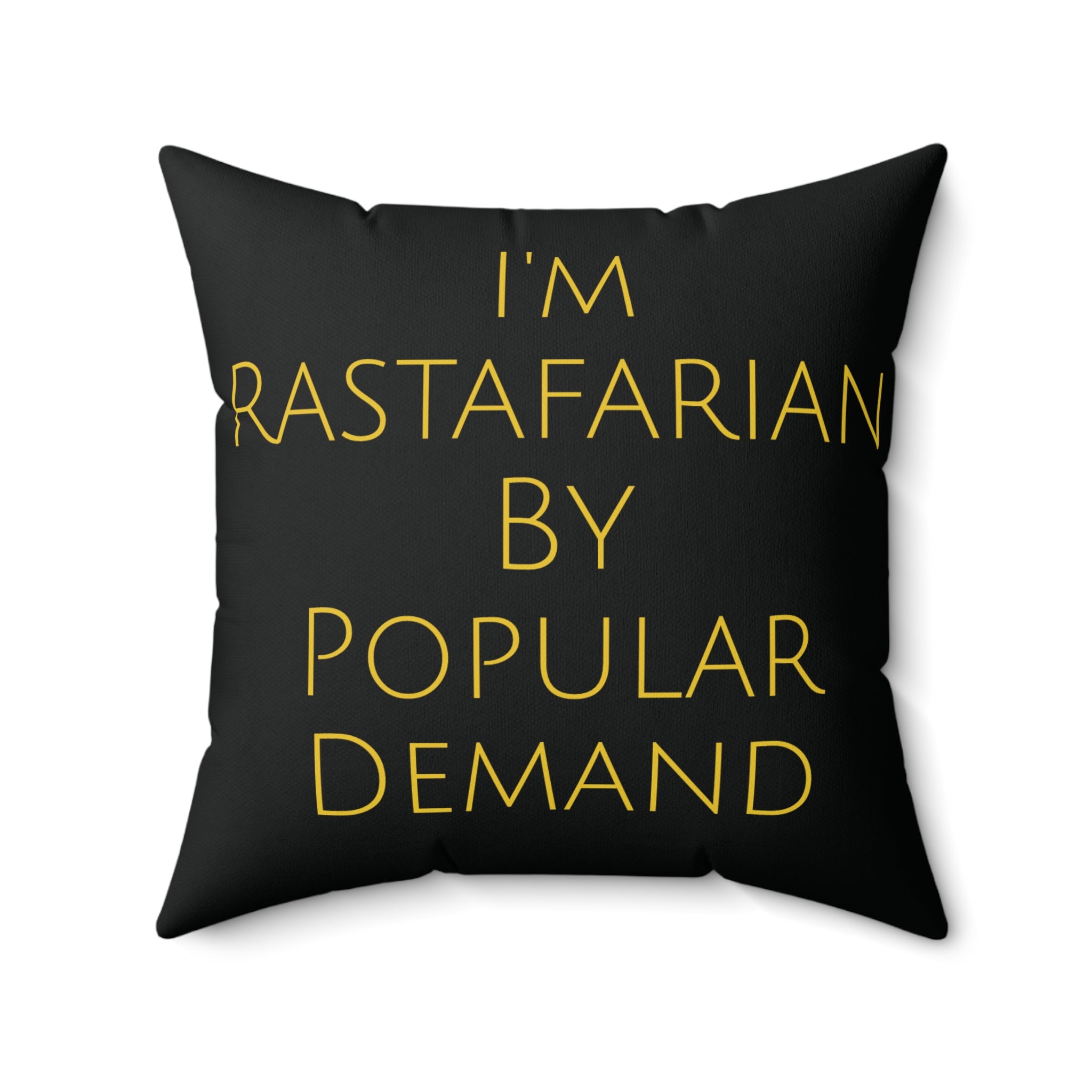 I'm Rastafarian Pride Square Pillow - Irie Blues Boutique