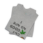 Good Weed & Vybz Kartel Unisex Jersey Short Sleeve Tee - Irie Blues Boutique