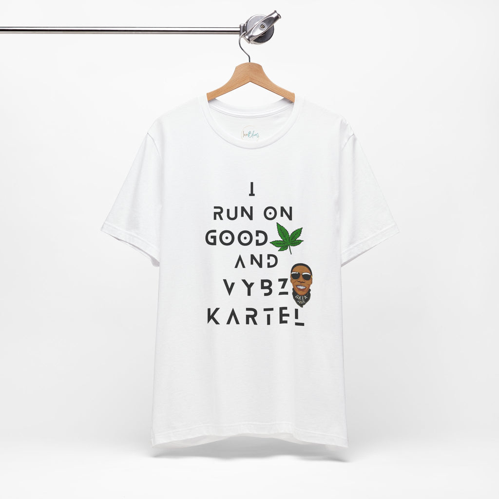 Good Weed & Vybz Kartel Unisex Jersey Short Sleeve Tee - Irie Blues Boutique