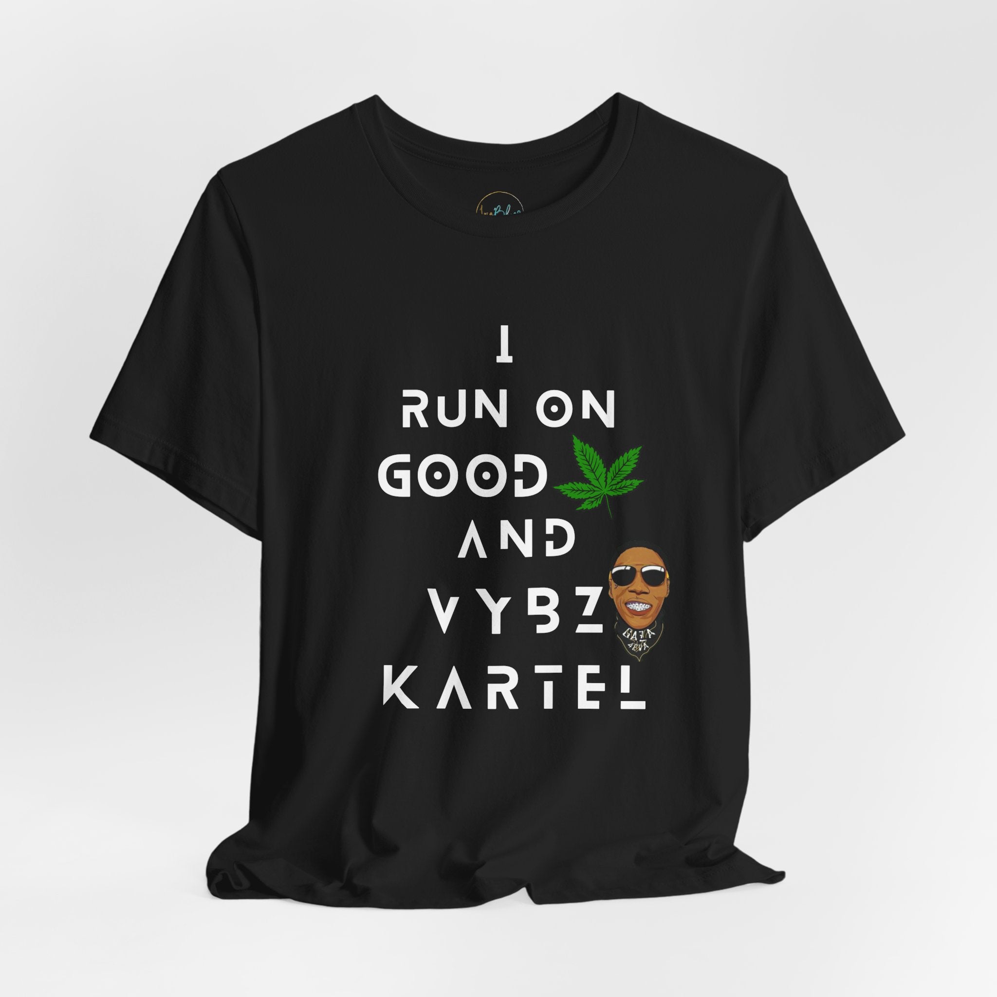 Good Weed & Vybz Kartel Unisex Jersey Short Sleeve Tee - Irie Blues Boutique