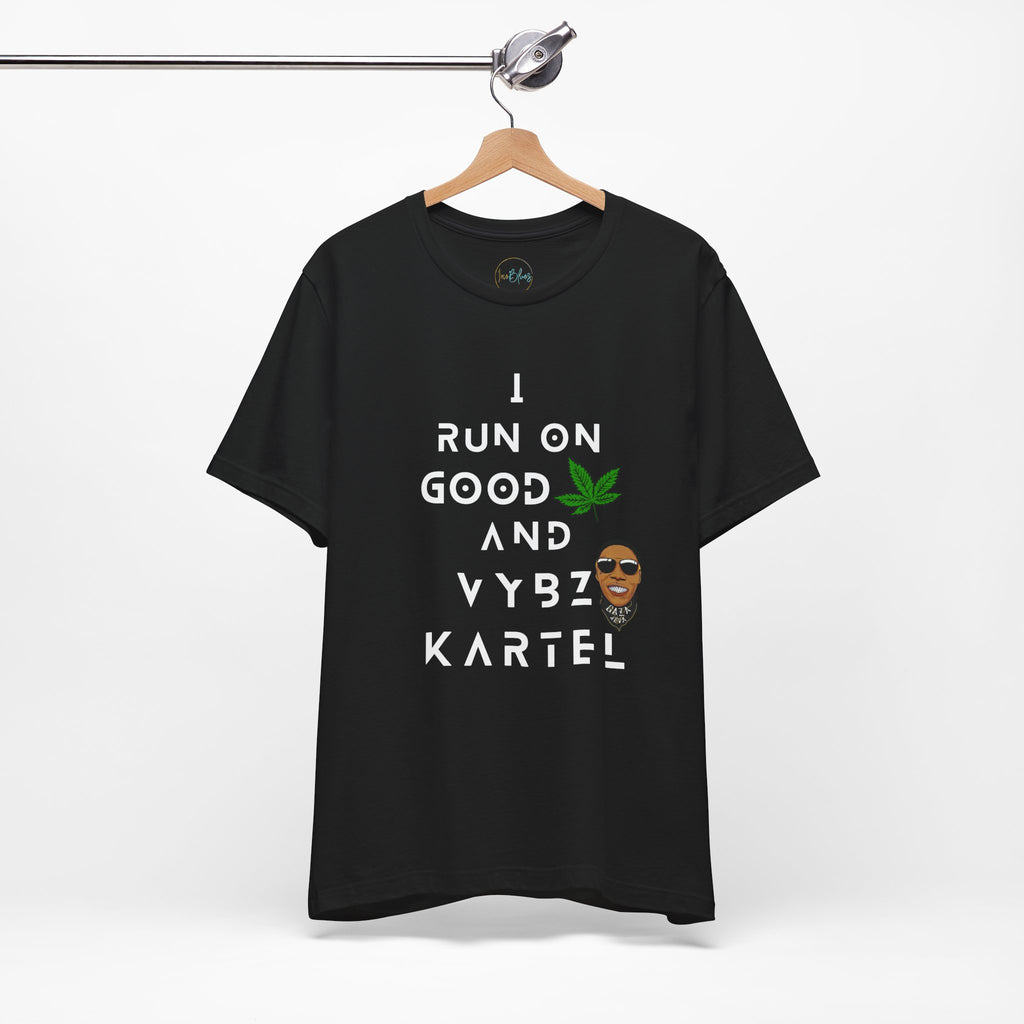 Good Weed & Vybz Kartel Unisex Jersey Short Sleeve Tee - Irie Blues Boutique