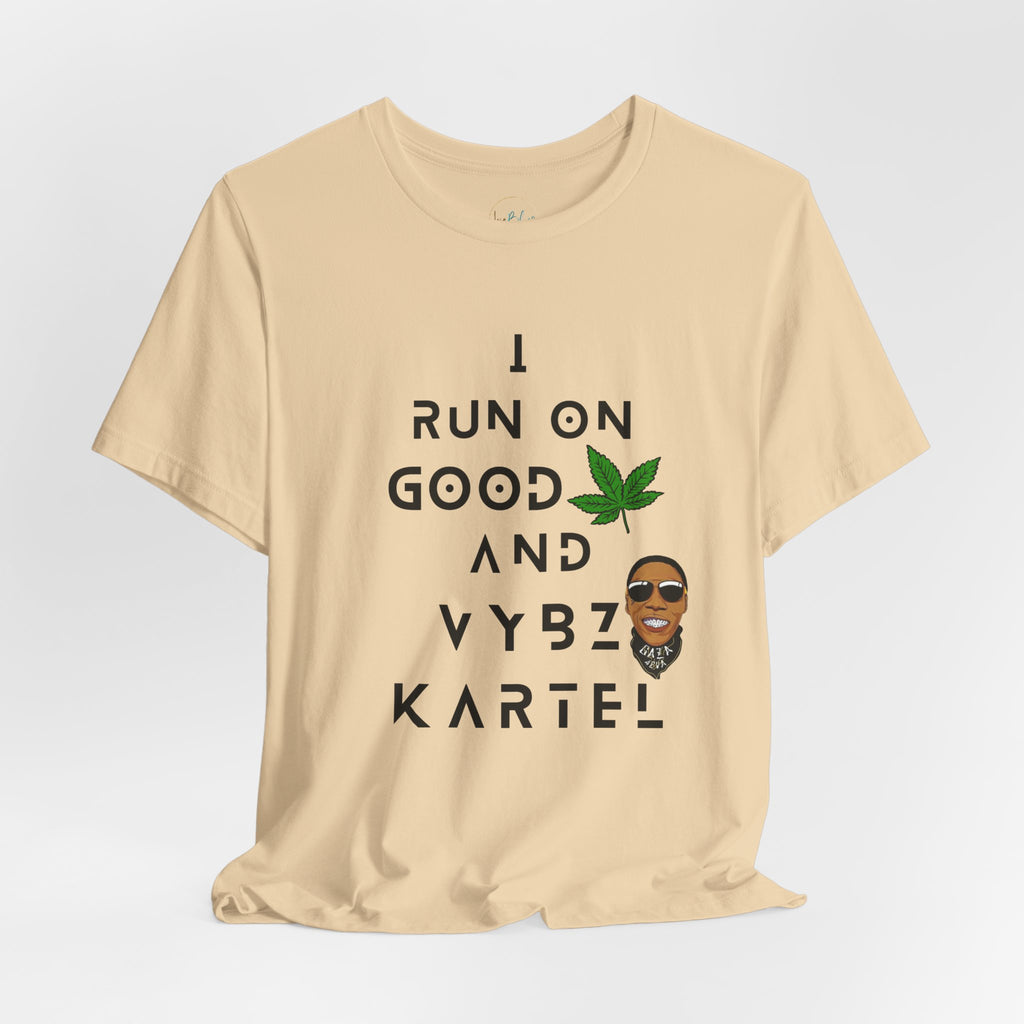 Good Weed & Vybz Kartel Unisex Jersey Short Sleeve Tee - Irie Blues Boutique