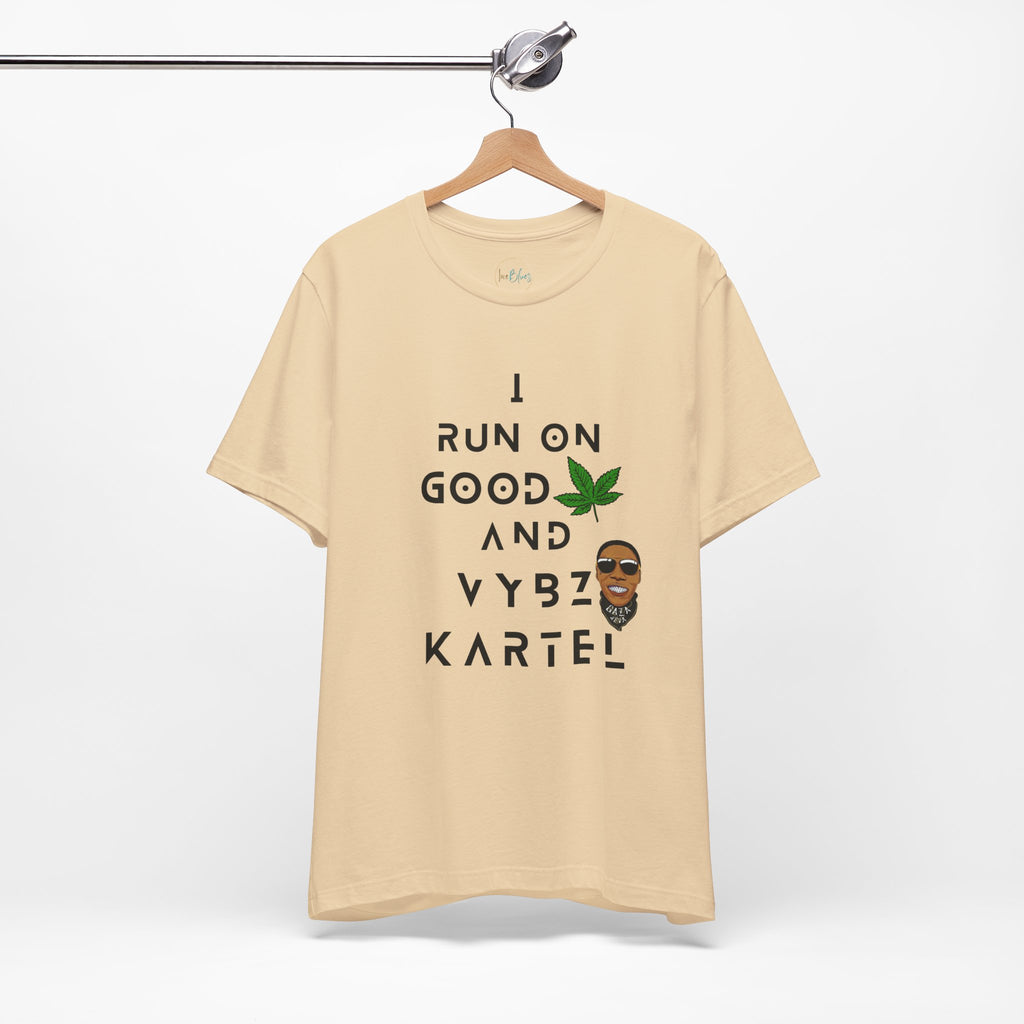 Good Weed & Vybz Kartel Unisex Jersey Short Sleeve Tee - Irie Blues Boutique