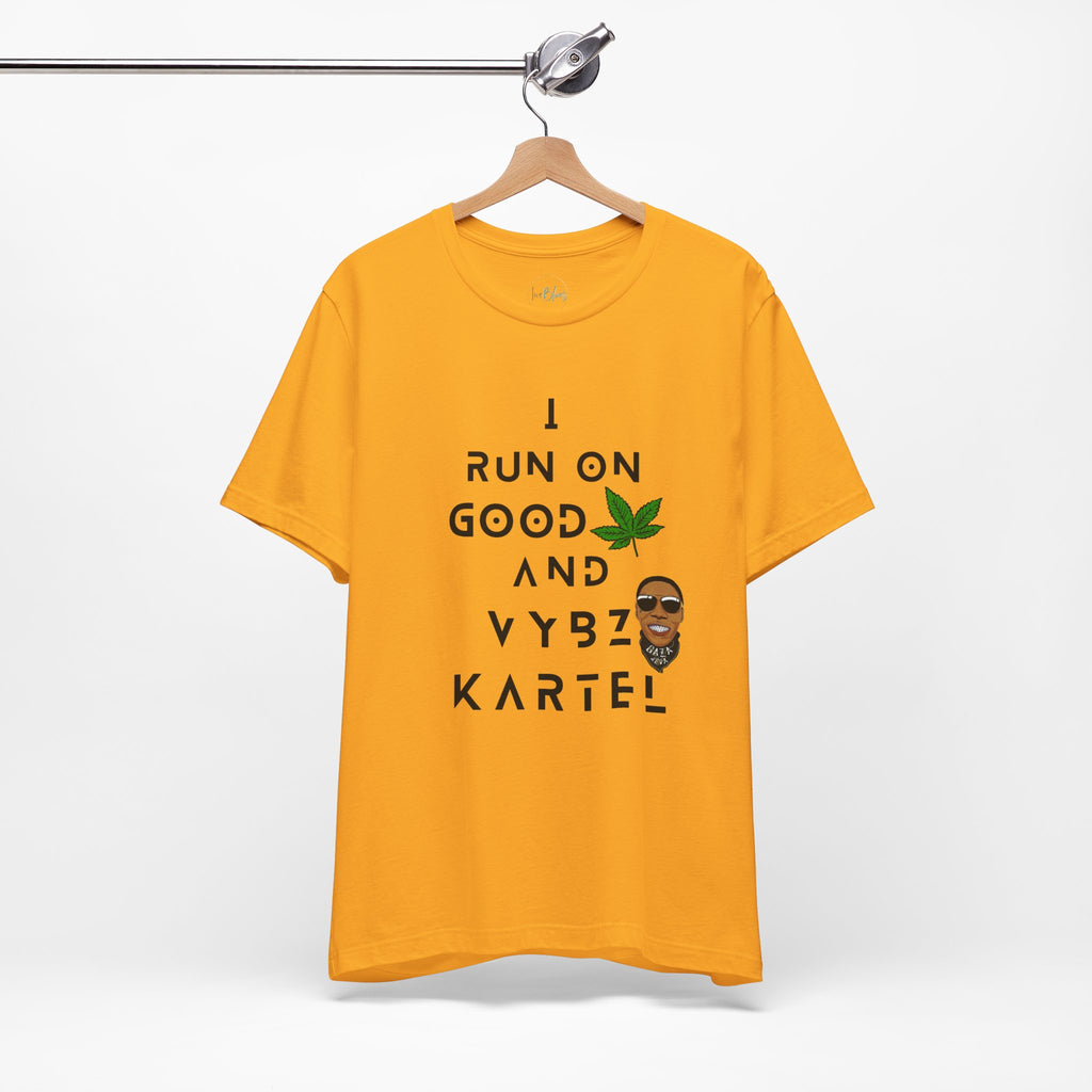 Good Weed & Vybz Kartel Unisex Jersey Short Sleeve Tee - Irie Blues Boutique