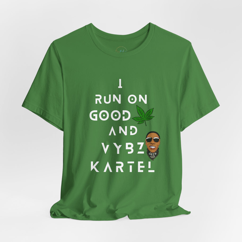 Good Weed & Vybz Kartel Unisex Jersey Short Sleeve Tee - Irie Blues Boutique