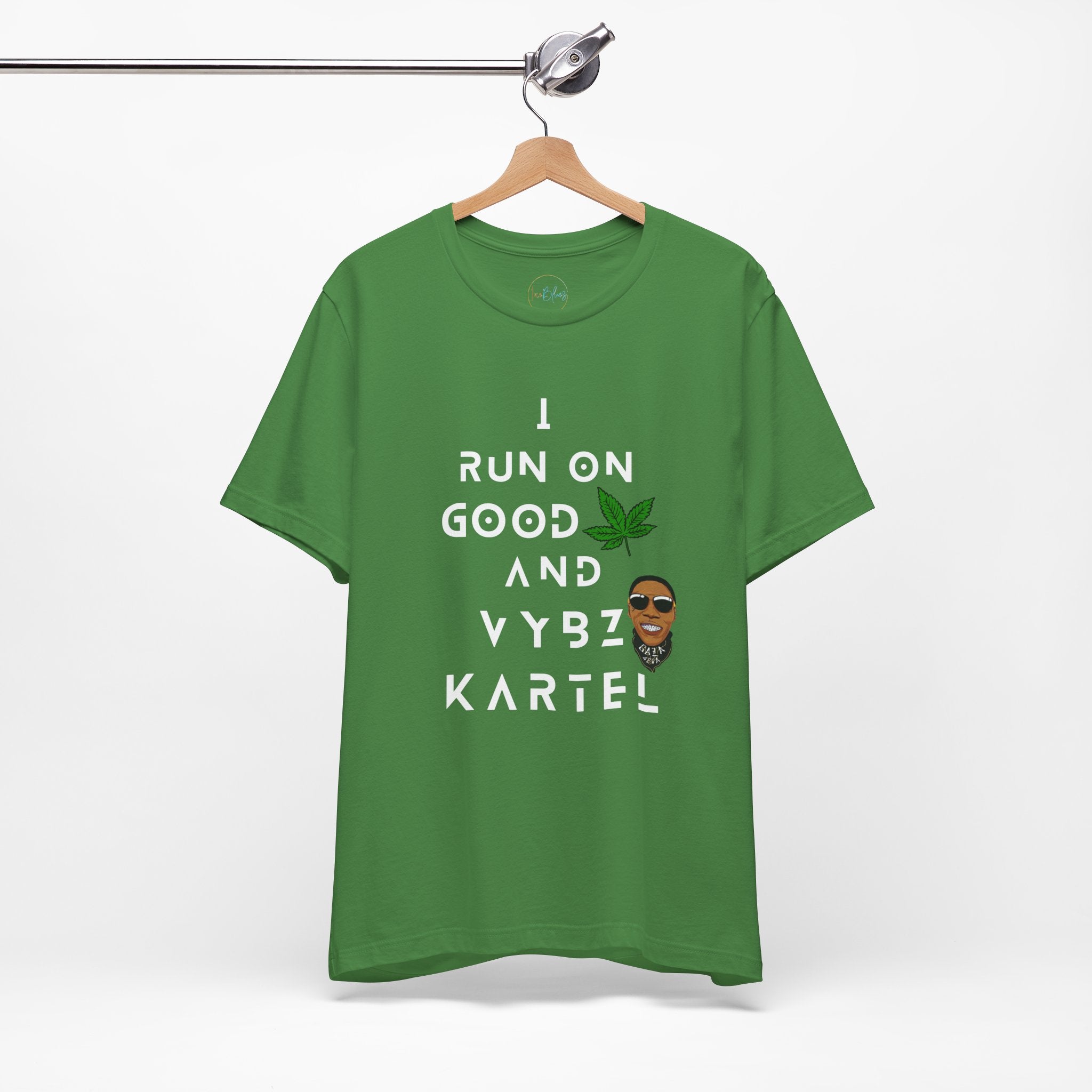 Good Weed & Vybz Kartel Unisex Jersey Short Sleeve Tee - Irie Blues Boutique