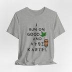 Good Weed & Vybz Kartel Unisex Jersey Short Sleeve Tee - Irie Blues Boutique