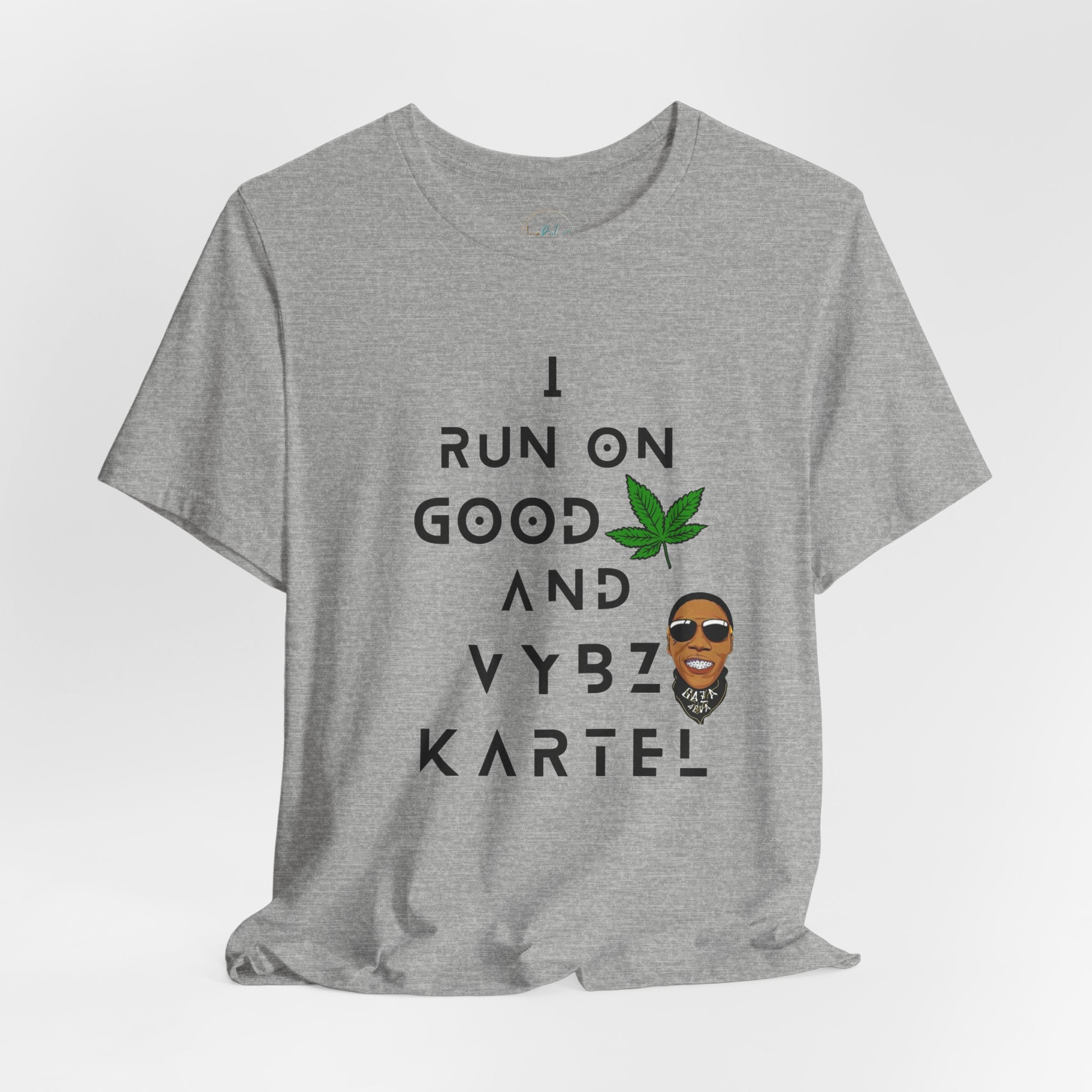 Good Weed & Vybz Kartel Unisex Jersey Short Sleeve Tee - Irie Blues Boutique