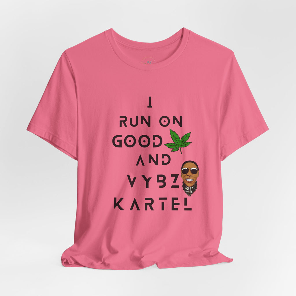 Good Weed & Vybz Kartel Unisex Jersey Short Sleeve Tee - Irie Blues Boutique
