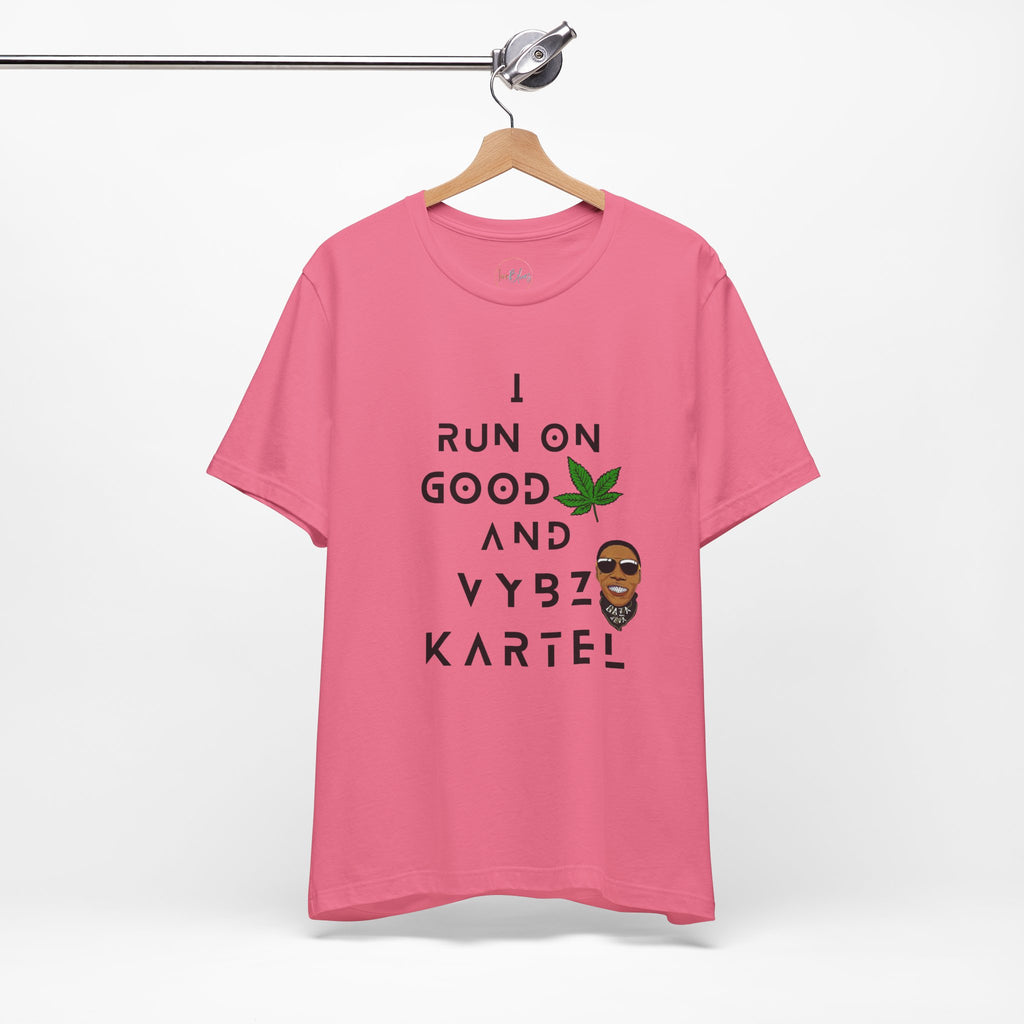 Good Weed & Vybz Kartel Unisex Jersey Short Sleeve Tee - Irie Blues Boutique