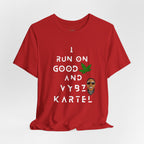 Good Weed & Vybz Kartel Unisex Jersey Short Sleeve Tee - Irie Blues Boutique