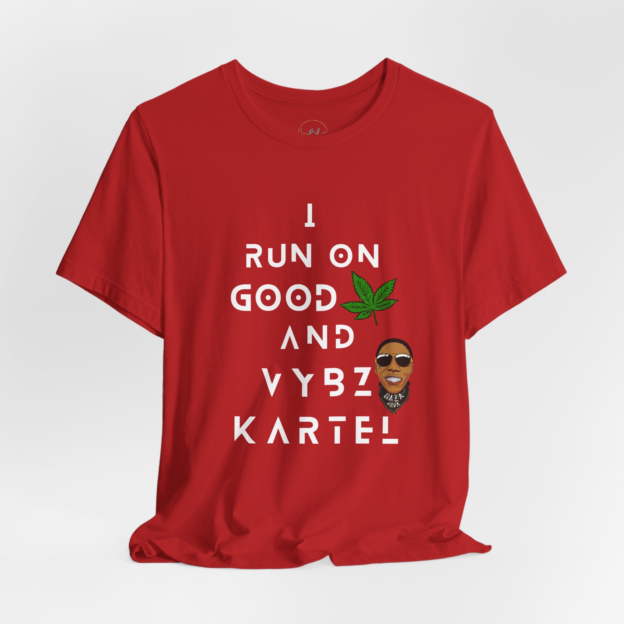Good Weed & Vybz Kartel Unisex Jersey Short Sleeve Tee - Irie Blues Boutique