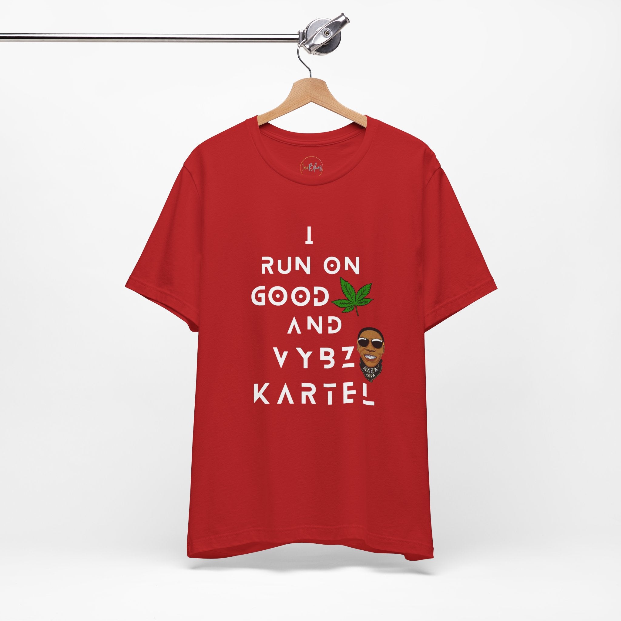 Good Weed & Vybz Kartel Unisex Jersey Short Sleeve Tee - Irie Blues Boutique