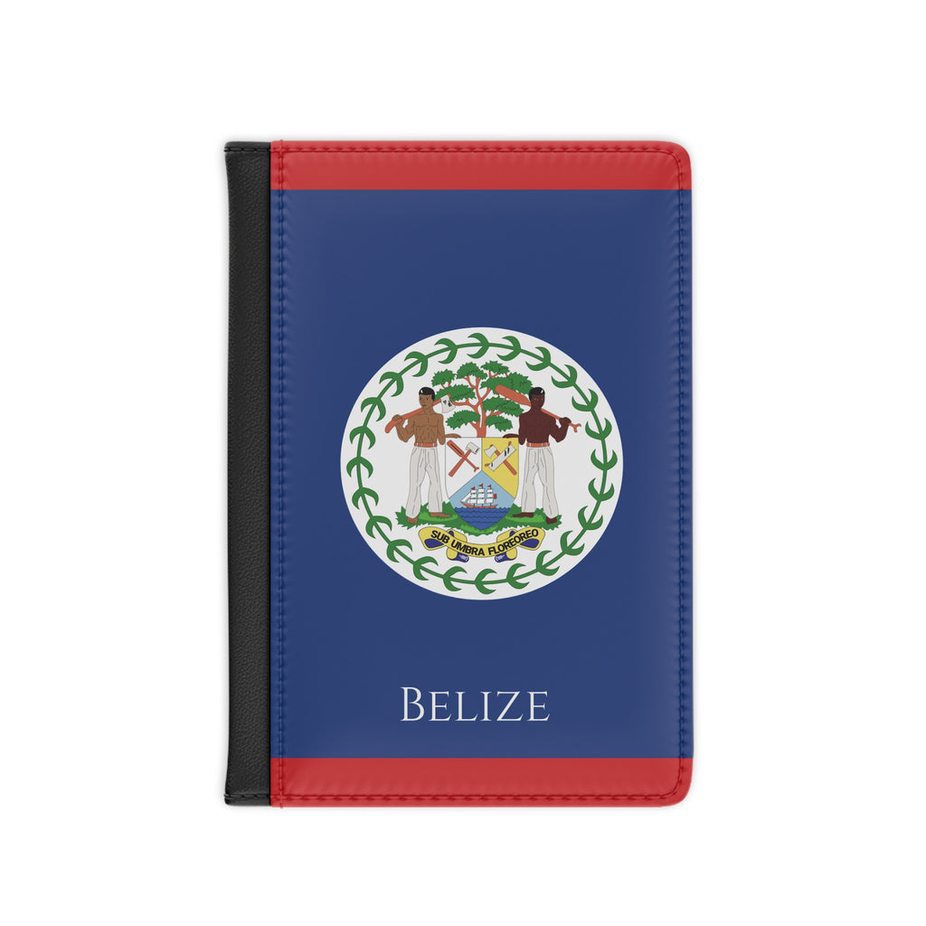 Belize Flag Passport Cover - Irie Blues Boutique
