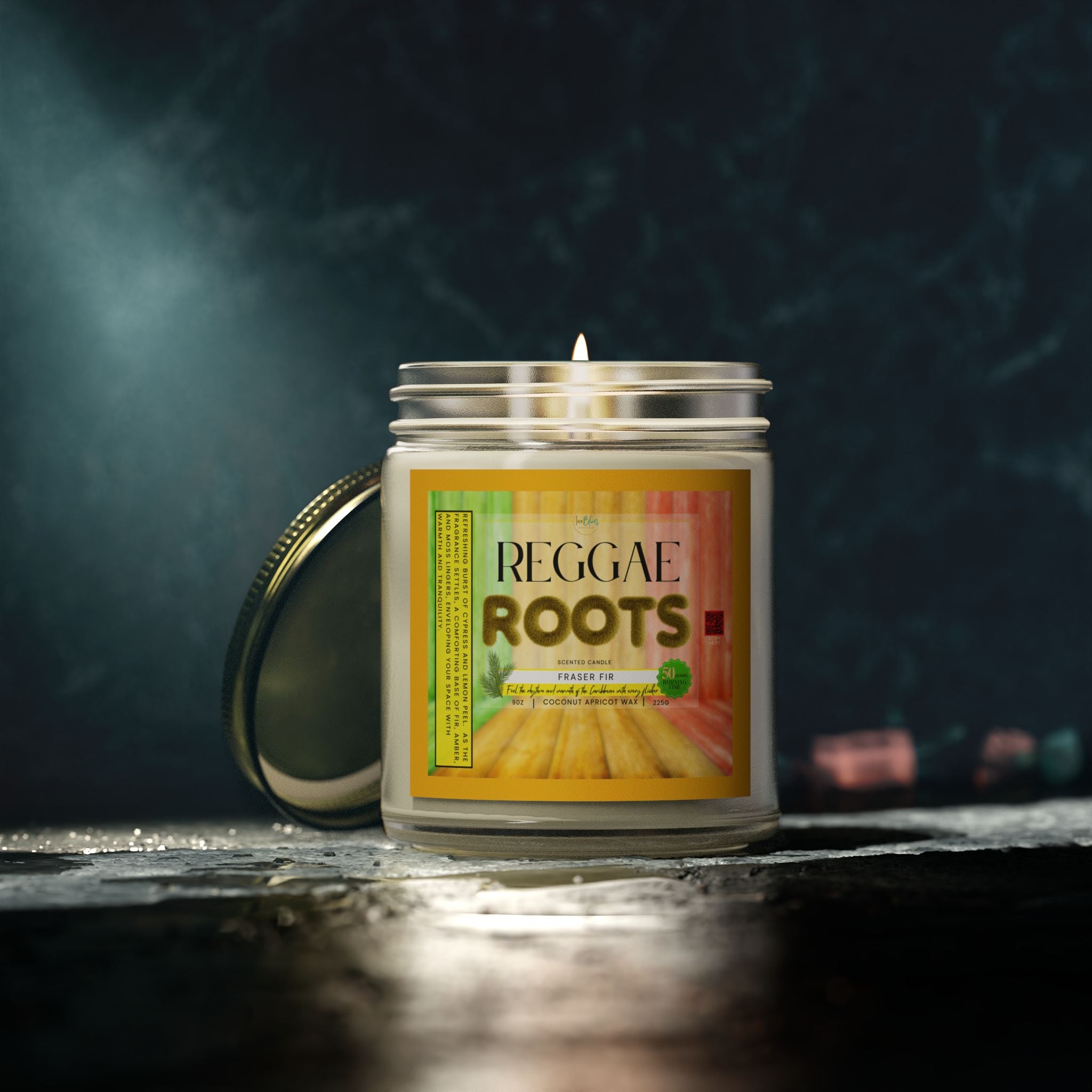 Reggae Roots Scented Wax Candle - Irie Blues Boutique