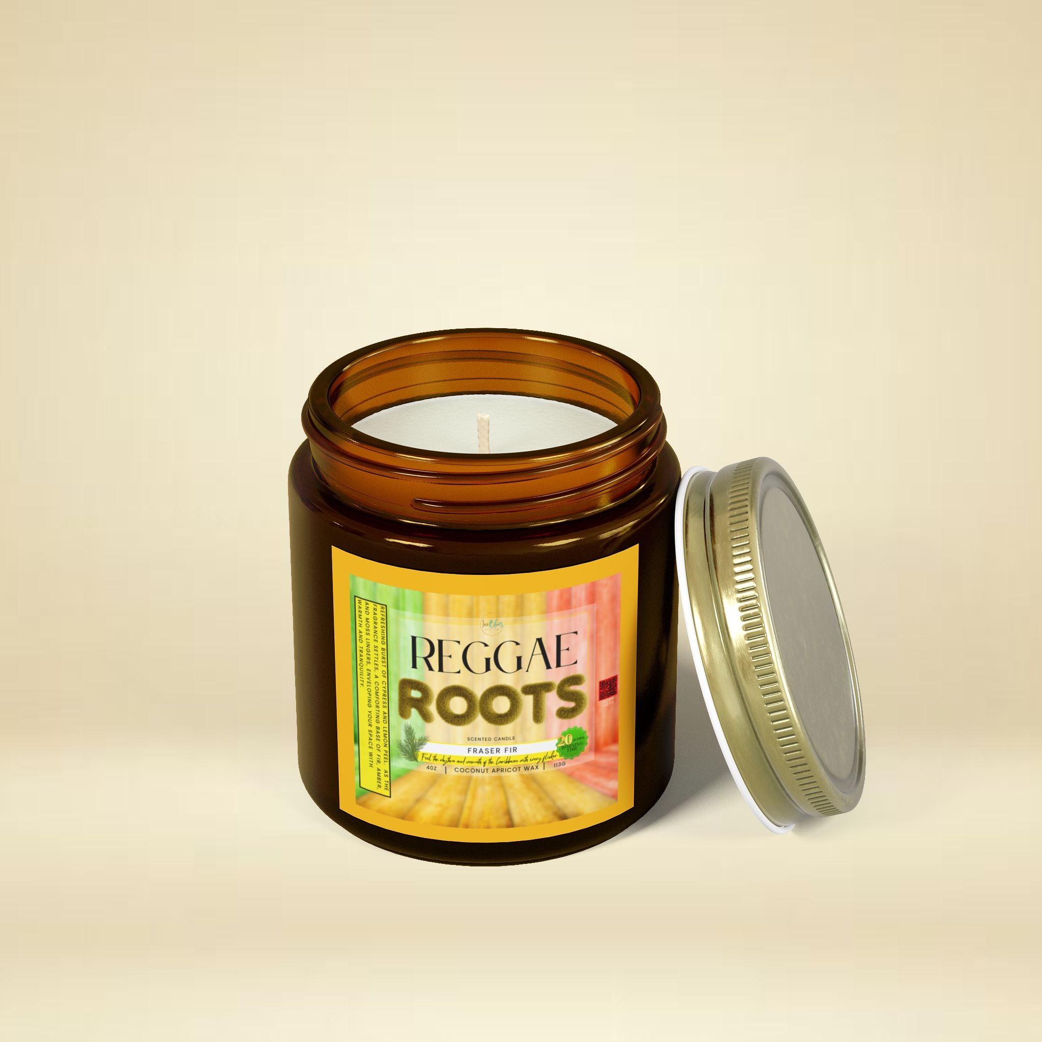 Reggae Roots Scented Wax Candle - Irie Blues Boutique