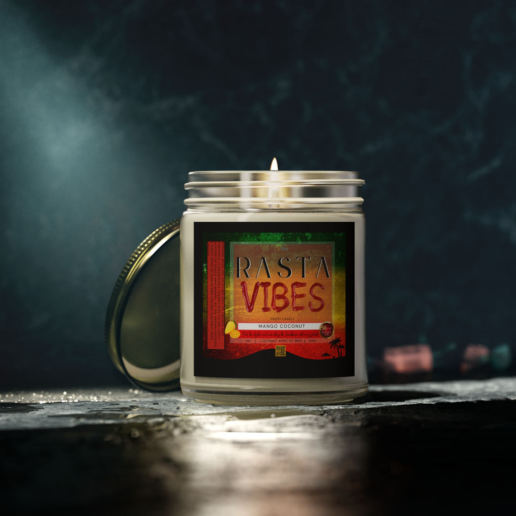 Rasta Vibes Scented Candle - Irie Blues Boutique