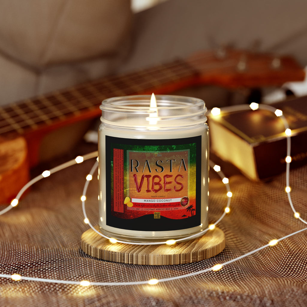 Rasta Vibes Scented Candle - Irie Blues Boutique