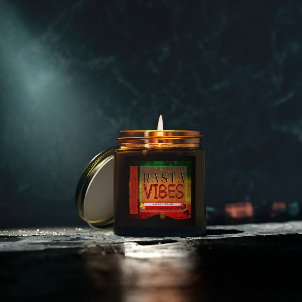 Rasta Vibes Scented Candle - Irie Blues Boutique