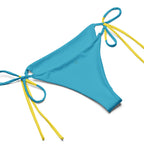 Bahamas Flag All Over Print Recycled String Bikini String Bikini - Irie Blues Boutique