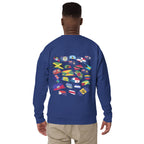 Caribbean Flag Unisex Sweatshirt - Irie Blues Boutique