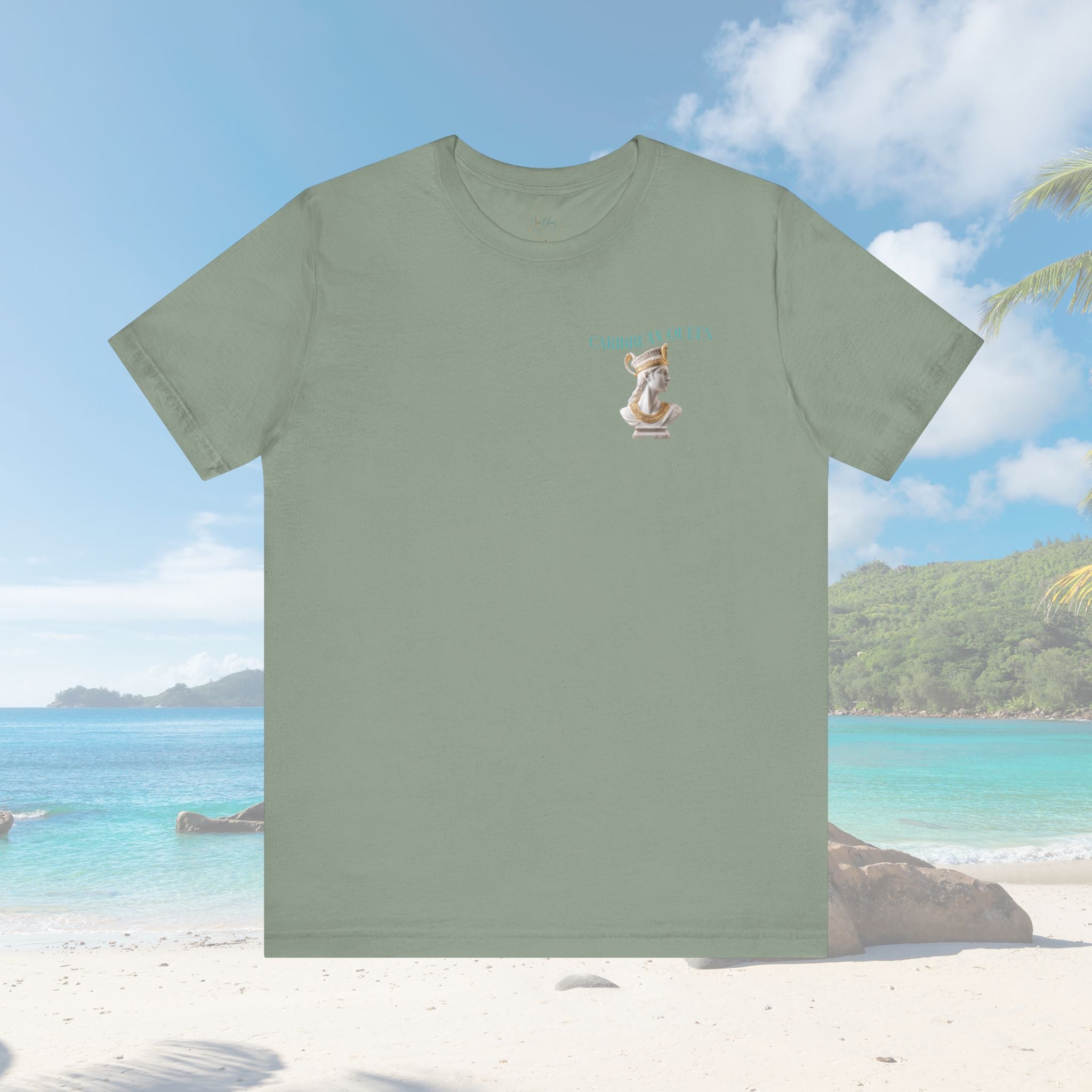 Caribbean Queen Back Print Graphic Tee - Irie Blues Boutique