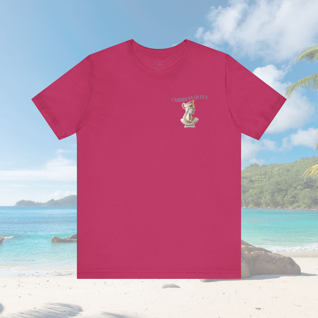 Caribbean Queen Back Print Graphic Tee - Irie Blues Boutique