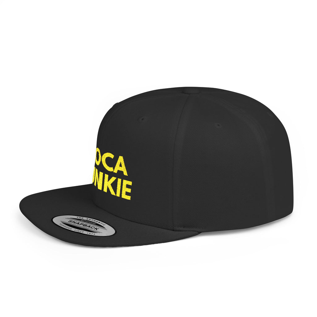 Soca Junkie Embroidery Snapback Hat - Irie Blues Boutique