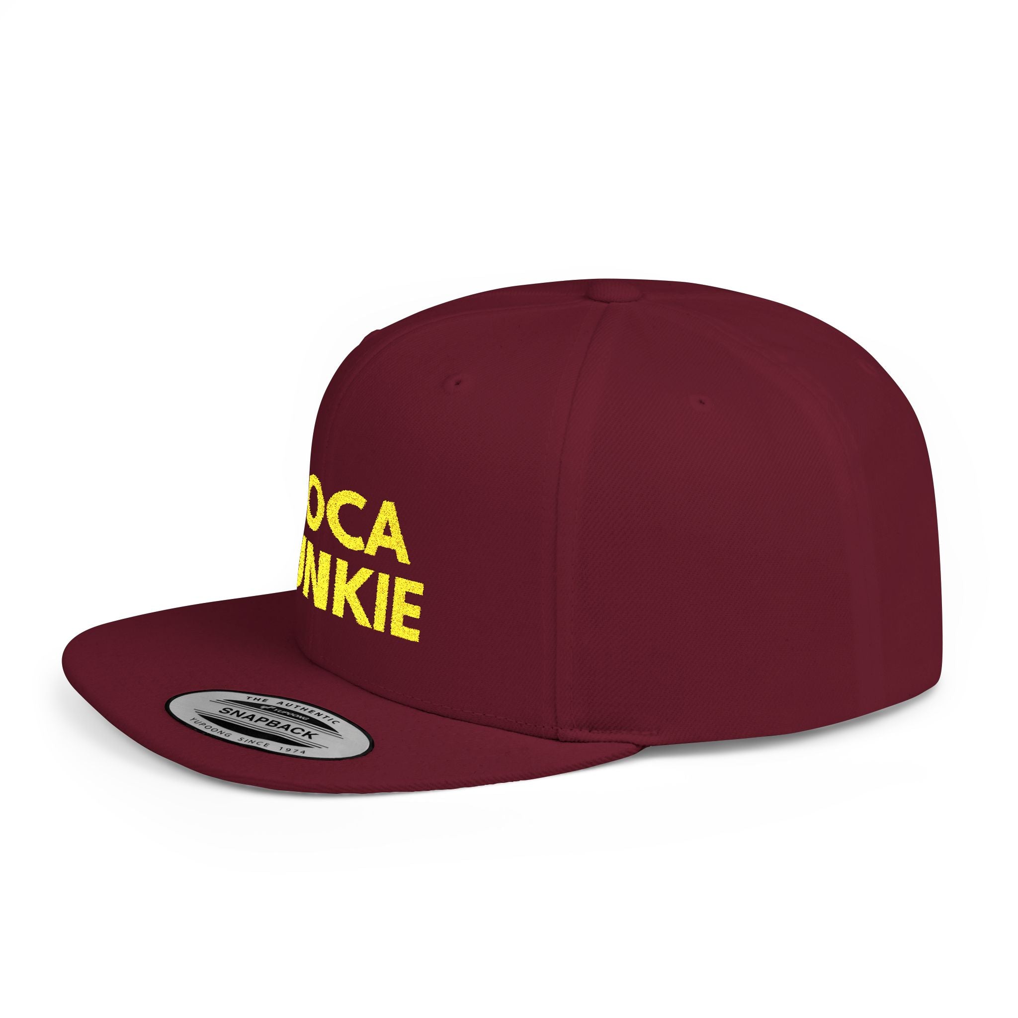 Soca Junkie Embroidery Snapback Hat - Irie Blues Boutique