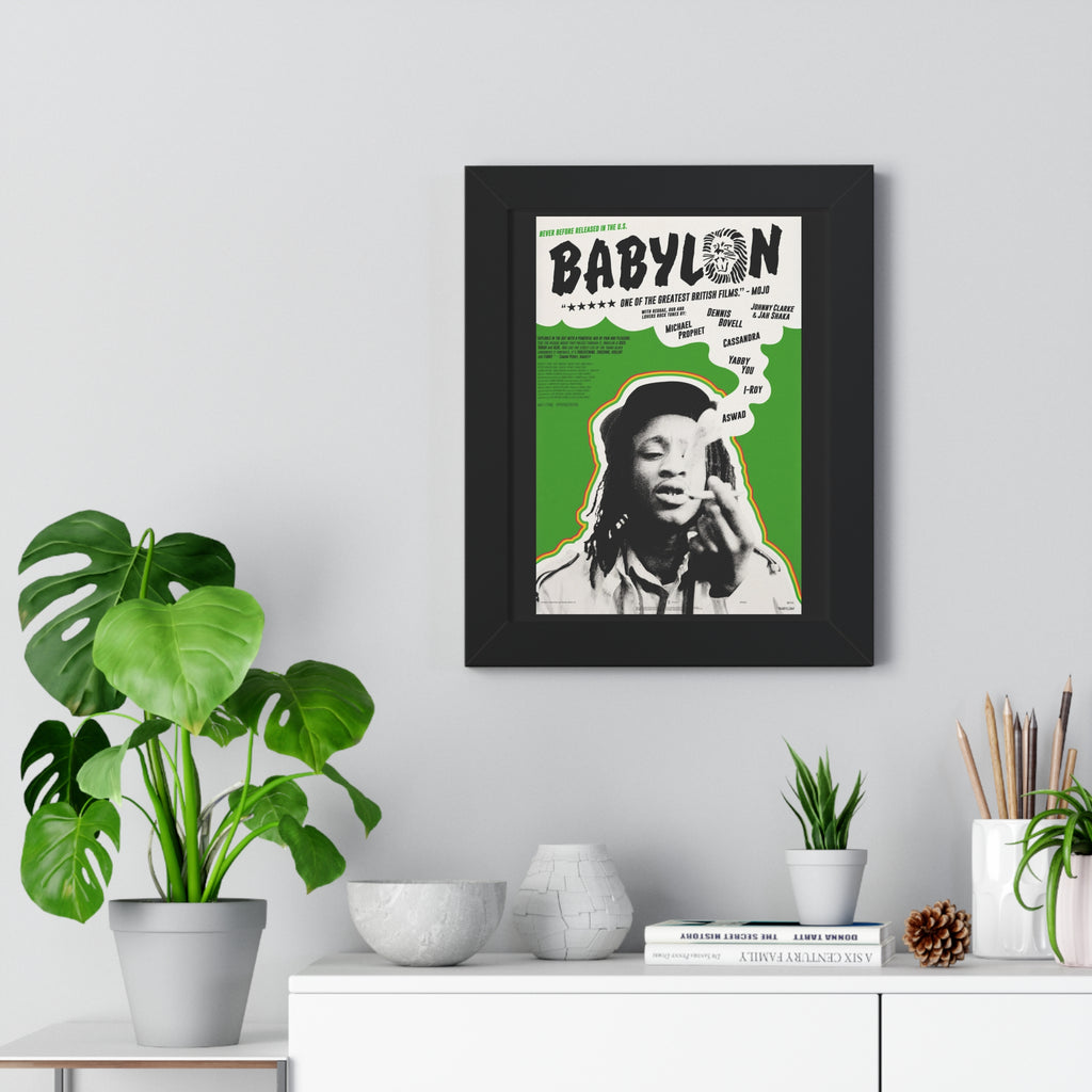Vintage Jamaican Babylon Movie Poster - Irie Blues Boutique