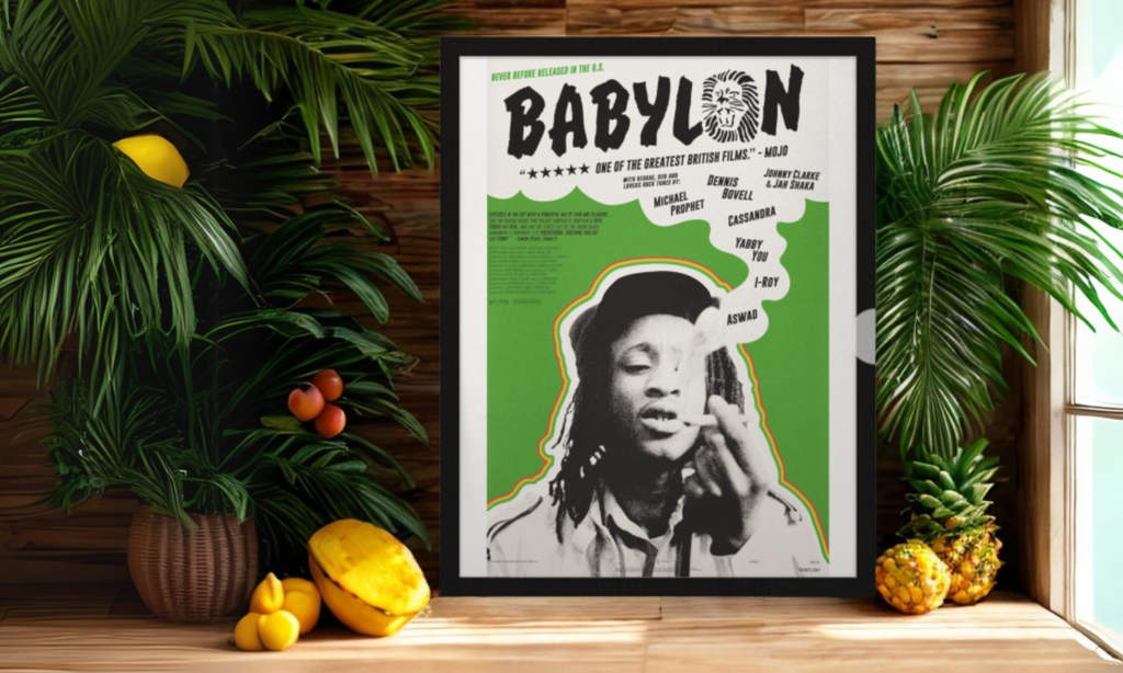 Vintage Jamaican Babylon Movie Poster - Irie Blues Boutique