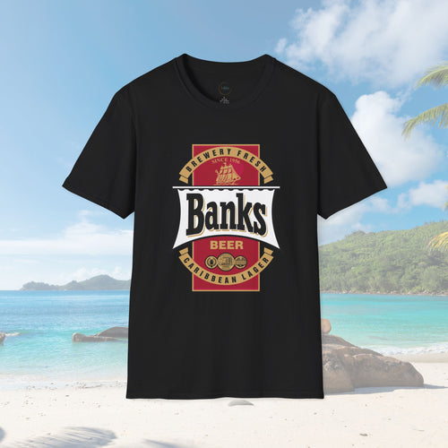 Barbados Banks Beer Logo Unisex T-Shirt - Irie Blues Boutique