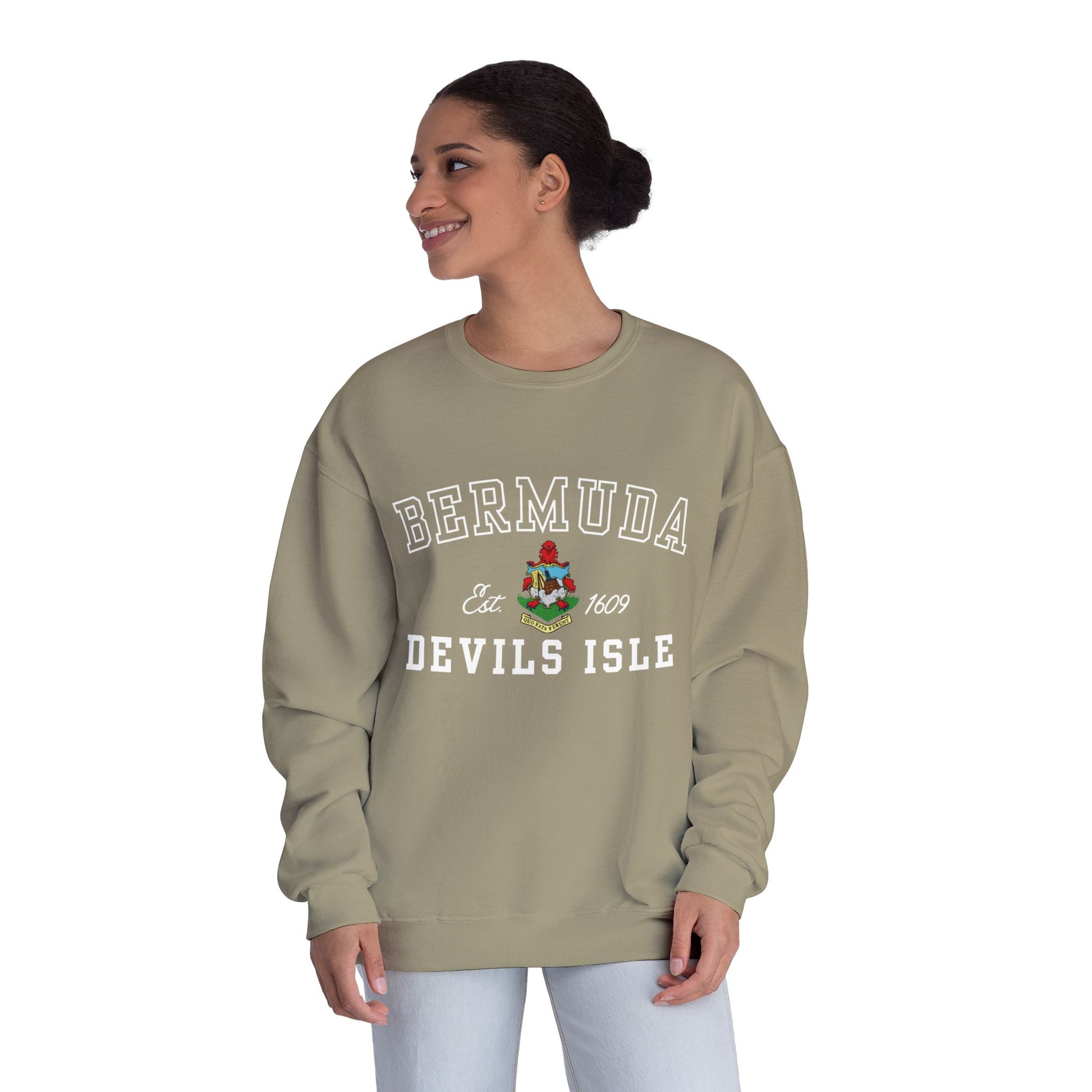 Bermuda Coat of Arms Sweatshirt - Irie Blues Boutique