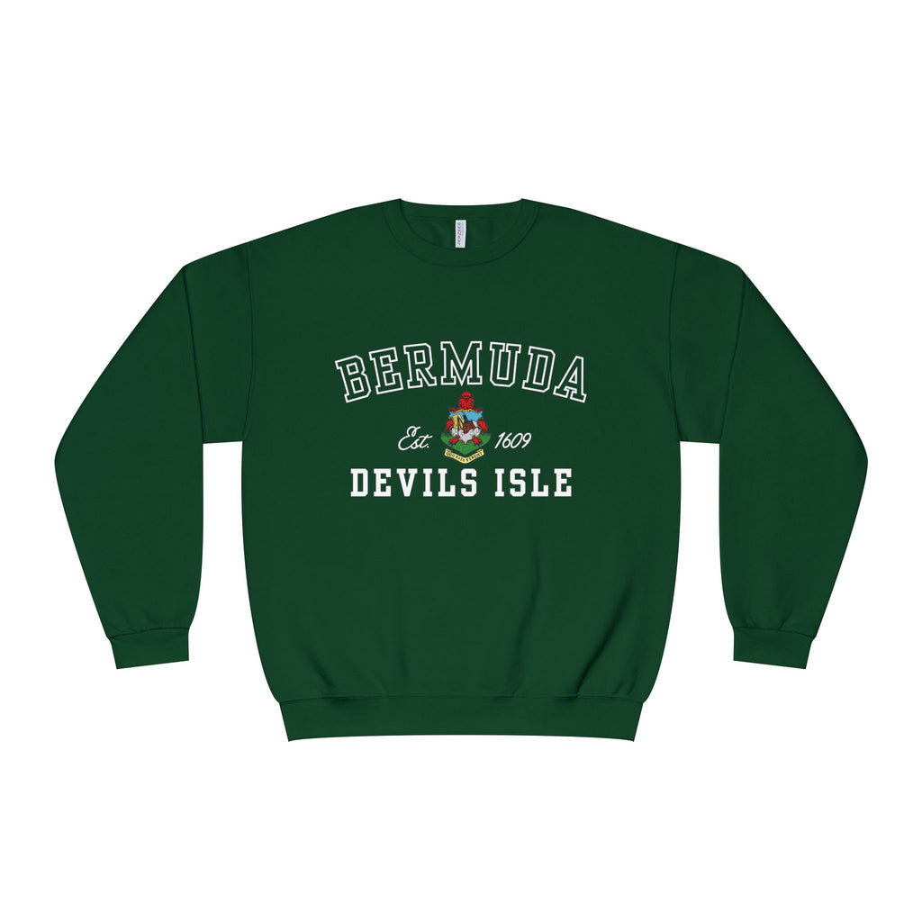 Bermuda Coat of Arms Sweatshirt - Irie Blues Boutique