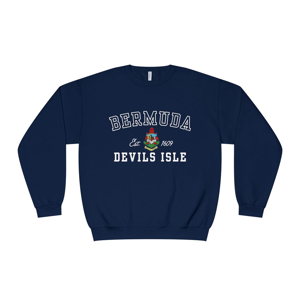 Bermuda Coat of Arms Sweatshirt - Irie Blues Boutique