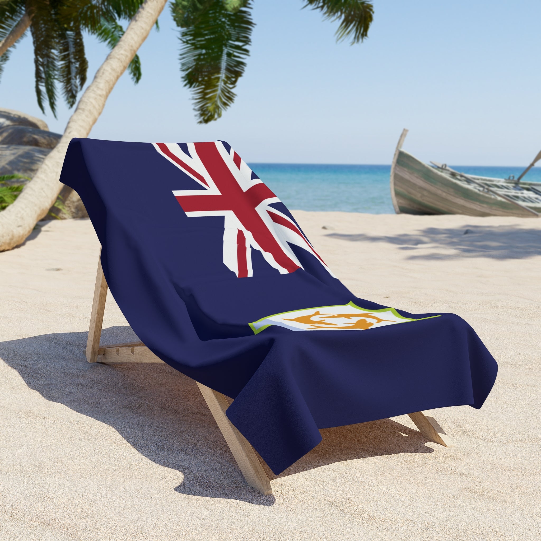 CafePress Croatia Flag Beach Towel - 30x60 Inches, Soft & Absorbent, Great For Pool, Beach, Or Gift