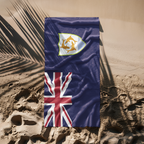Anguilla Flag Beach Towel - Irie Blues Boutique