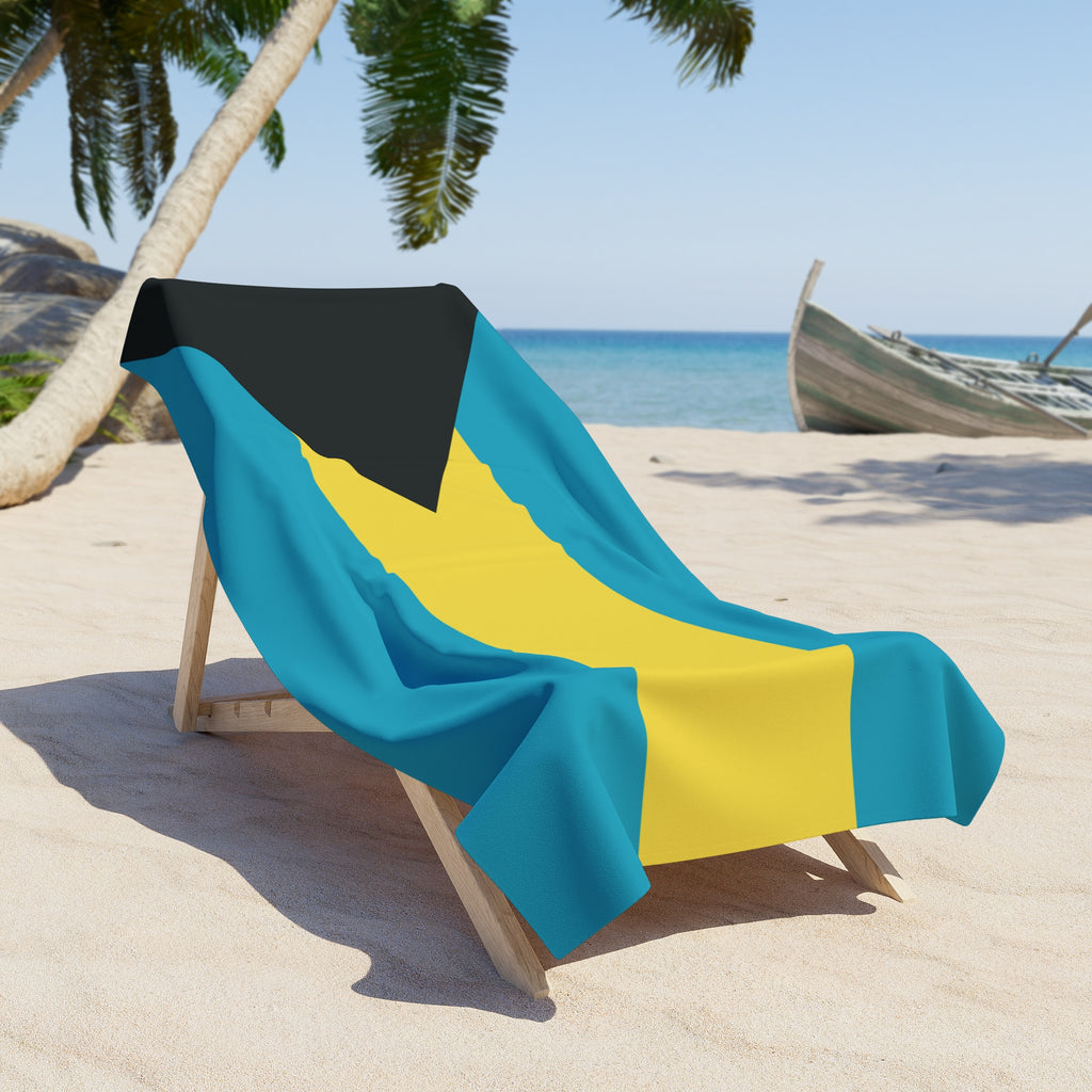 Bahamas Flag Beach Towel - Irie Blues Boutique