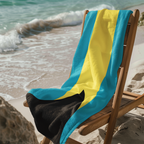 Bahamas Flag Beach Towel - Irie Blues Boutique