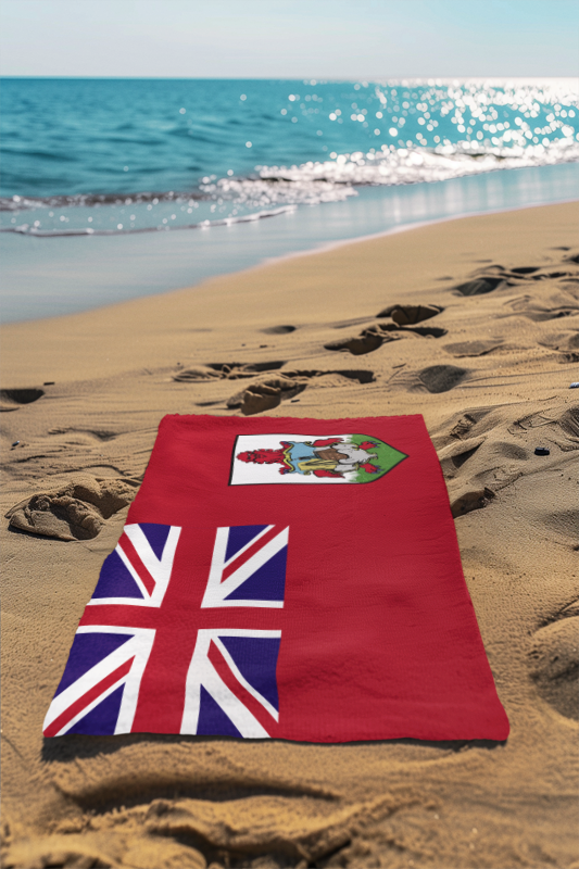 Bermuda Flag Beach Towel - Irie Blues Boutique