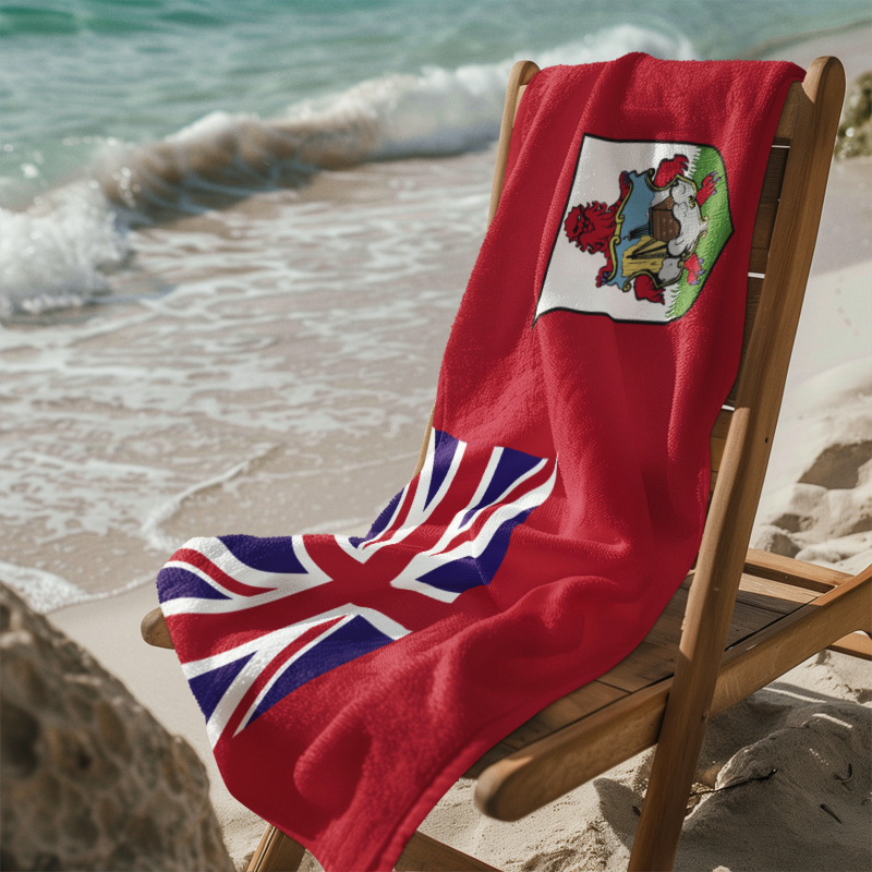 Bermuda Flag Beach Towel - Irie Blues Boutique