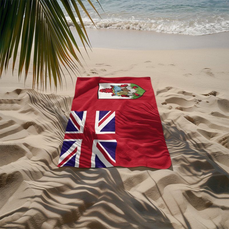 Bermuda Flag Beach Towel - Irie Blues Boutique
