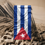 Cuba Flag Beach Towel - Irie Blues Boutique