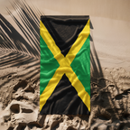 Jamaica Flag Beach Towel - Irie Blues Boutique