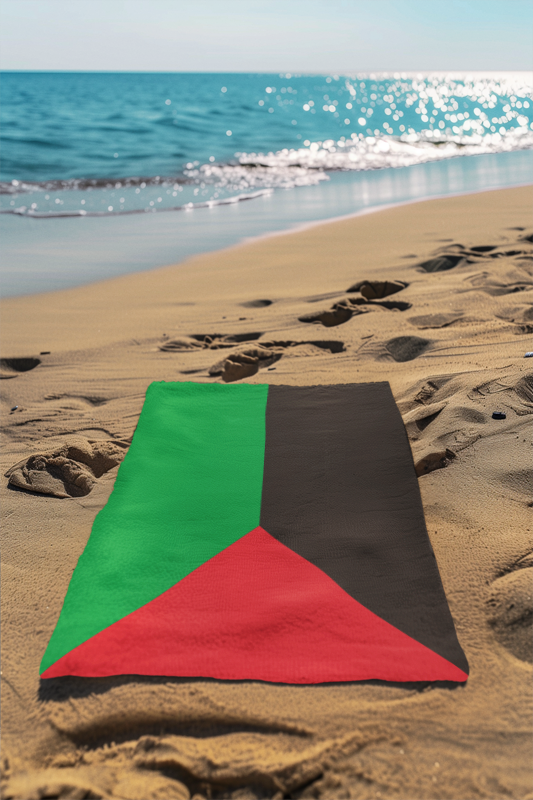 Martinique Flag Beach Towel - Irie Blues Boutique