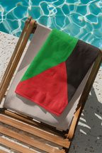 Martinique Flag Beach Towel - Irie Blues Boutique