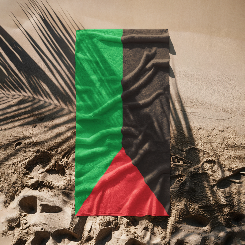 Martinique Flag Beach Towel - Irie Blues Boutique