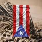 Puerto Rico Flag Beach Towel - Irie Blues Boutique