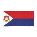 St Maarten Flag Beach Towel - Irie Blues Boutique